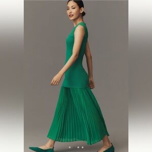 NWT SZ XL Mare Mare x Anthropologie Sleeveless Twofer Maxi Dress | Anthropologie